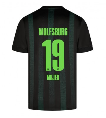 Wolfsburg Lovro Majer #19 Udebanetrøje 2024-25 Kort ærmer